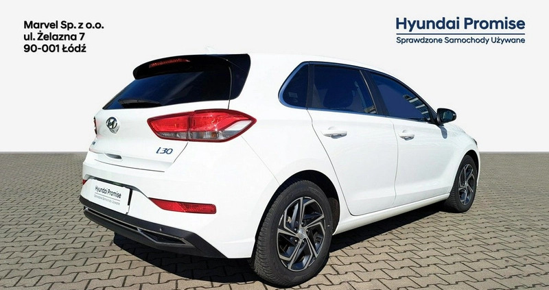 Hyundai I30 cena 87500 przebieg: 28422, rok produkcji 2023 z Nowe Skalmierzyce małe 529